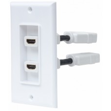 COPLE HDMI BLANCO CON FACEPLATE . grande