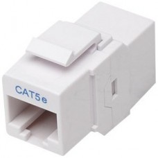 COPLE RJ45-RJ45 CAT5E KEYSTONE UTP RED BLANCO grande