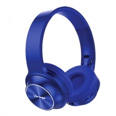 DIADEMA VORAGO HPB-200 BLUETOOT H FM/MSD PLEGABLE AZUL grande