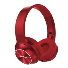 DIADEMA VORAGO HPB-200 BLUETOOT H FM/MSD PLEGABLE ROJO grande