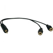 DIVISOR Y DE CABLES 3.5MM MINI AUDIO ESTEREO SPLITTER M A 2XH  . grande