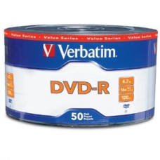 DVD-R 16X 4.7GB 120MIN GRABABLE 50 PZAS PACK CALOFAN VERBATIM grande