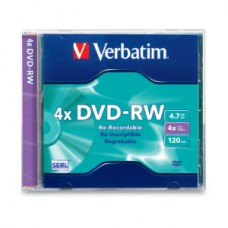 DVD-RW INDIVIDUAL CAJA DELGADA 4.7GB 4X grande