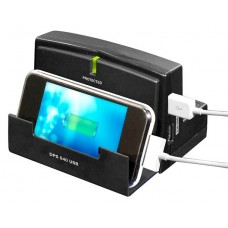 ESTACION DE CARGA DPS-540 USB IPAD / TABLET 3 CONTACTOS 2 USB grande