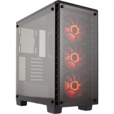 GABINETE CORSAIR CRYSTAL 460X   NEGRO RGB MEDIA TORRE ATX           grande