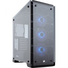 GABINETE CORSAIR CRYSTAL 570X NEGRO RGB MEDIA TORRE  ATX grande