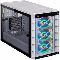 GABINETE CORSAIR ICUE CRYSTAL 465X RGB BLANCO SEMITORRE ATX grande