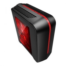 GABINETE GAME FACTOR CSG500 AT X NEG/ ROJO USB 3.0  2 VENT 120 grande