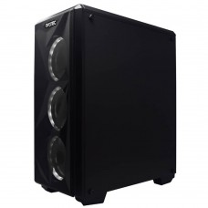 GABINETE GAMER KEOPS FULL ATX 3 VENTILADORES FRONTALES BLANCOS CRI grande