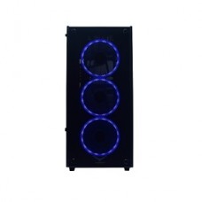 GABINETE GAMER NACEB PLAYER ILU MINACION RGB PANEL LATERAL CRISTAL grande