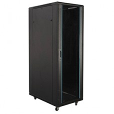 GABINETE RACK CERRADO 19  27U PUERTA CRISTAL 600X900 DESARMADO grande