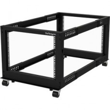 GABINETE RACK DE MARCO ABIERTO 8U - 4 POSTES - AJUSTABLE grande