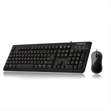 GIGABYTE KIT TECLADO / MOUSE    KM3100 NEGRO USB ERGONOMICO         grande