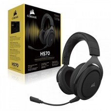 HEADSET DIADEMA CORSAIR HS70 NEGRO WIRELESS VIRTUAL 7.1 grande