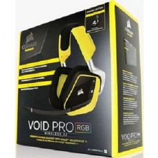 HEADSET DIADEMA CORSAIR VOID PRO WIRELESS 7.1 SERGB YELLOWJACKET grande