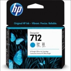 HP 712 CYAN 29ML TINTA AMPLIO FORMATO 3ED67A grande