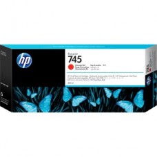 HP 745 ROJO CROMO 300ML TINTA AMPLIO FORMATO F9K06A grande