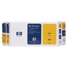 HP 81 YEL DYE VALUE PACK INK C ** ** grande