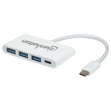 HUB USB-C 3 PTOS AH SIN FUENTE MAS 1 PTO CH DE ENERGIA grande