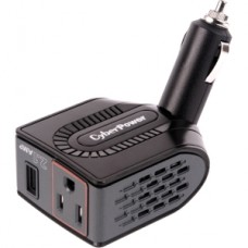 INVERSOR DE ENERGIA CYBERPOWER 12V A 120V 150W USB GIRA 180° 2Y. grande