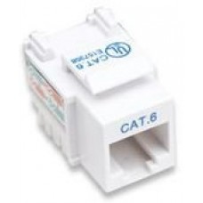 JACK RJ45 CAT6 UTP KEYSTONE DE IMPACTO BLANCO grande