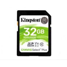 KINGSTON 32GB SDHC CANVASSELECT PLUS 100R C10 UHS-I U1 V10 grande