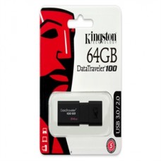 KINGSTON 64GB USB 3.0 DATATRAVE 100 G3 NEGRO grande