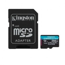 KINGSTON MEMORIA 256GBMICROSDXC CANVAS GO PLUS A2 U3 V30 CARD + AD grande