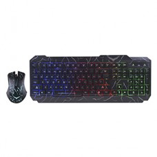 KIT DE TECLADO Y MOUSE GAMER RETROILUMINADO grande