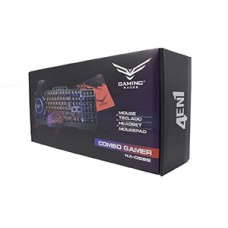 KIT GAMER 4 EN 1 TECLADO/MOUSE HEADSET/MOUSEPAD grande