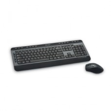 KIT TECLADO Y MOUSE INALAMBRICO MULTIMEDIA 6 BOTONES NEGRO VERBATIM grande