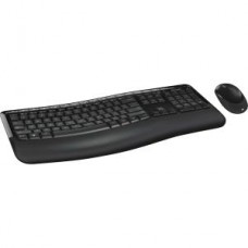 KIT TECLADO Y MOUSE MICROSOFT MOD.5050 ESPANOL INALAMBRICO USB PC grande