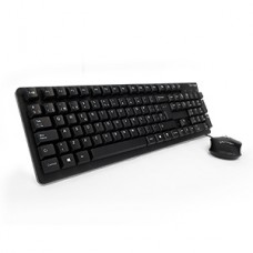 KIT VORAGO KM-106 TECLADO Y MOUSE ALAMBRICO USB grande