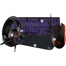 KIT XZEAL GAMER STARTER TECLADO /MOUSE/DIADEMA/MOUSE PAD grande