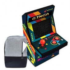 MAQUINA DE JUEGOS TIPO ARCADE + BACK PACK PORTALAPTOP TECHZONE grande