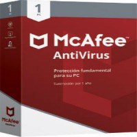 MCAFEE ANTIVIRUS  1 AÑO PARA 1 COMPUTADORA