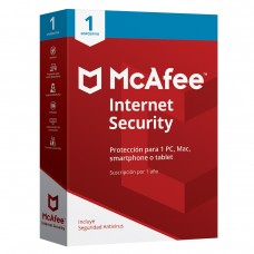 MCAFEE INTERNET SECURITY  1 ANO PARA 1 DISPOSITIVO grande