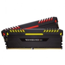 MEMORIA CORSAIR 16GB 2666MHZ DDR4 VENGEANCE RGB DIMM (2X8GB grande