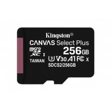 MICRO SDXC KINGSTON 256GBCANVAS SELECT PLUS 100R A1 C10 CARD + ADP grande