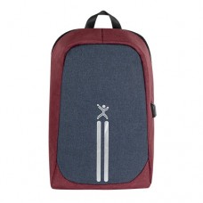 MOCHILA ANTI-ROBO 15.6  (ROJA) . grande