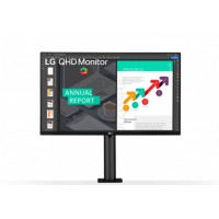 MONITOR 27  QHD IPS C/SOPORTE ERGONOMICO CON ABRAZADERA EN C