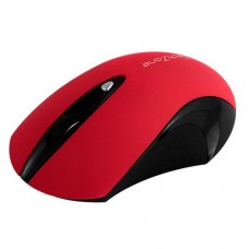 MOUSE INALAMBRICO TECHZONE ROJO 2.4GHZ BATERIAS AAA 800 A 1600 grande