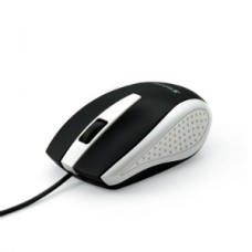 MOUSE OPTICO ALAMBRICO USB BRAVO PARA WIN/MAC BLANCO/NEGRO grande