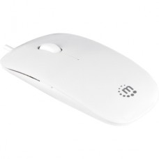 MOUSE RATON SILHOUETTE OPTICO USB 1000 DPI BLANCO grande