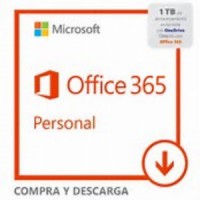 OFFICE 365 PERSONAL 32/64 BIT ANUAL WIN/MAC TODOS LOS IDIOMAS DESC