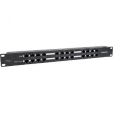 PANEL DE PARCHEO CAT5E UTP 24 PTOS RJ45 12 PTOS POE 120W grande