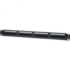 PANEL DE PARCHEO CAT5E UTP 24 PTOS RJ45 MONTAJE RACK 19  1U grande