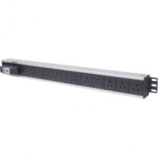 PDU BARRA MULTICONTACTO 12 CONTACTOS VERTICAL INTERRUPTOR RACK grande