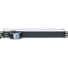 PDU BARRA MULTICONTACTO 6 CONTACTOS DOBLE INTERRUPTOR RACK grande