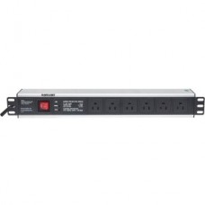 PDU BARRA MULTICONTACTO 6 CONTACTOS INTERRUPTOR SUPRESOR RACK grande